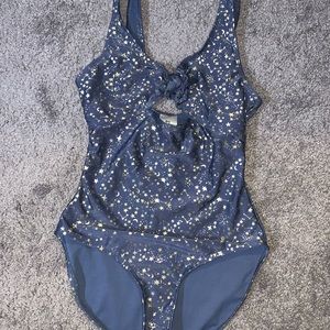 Art Class girls star print one piece swimsuit